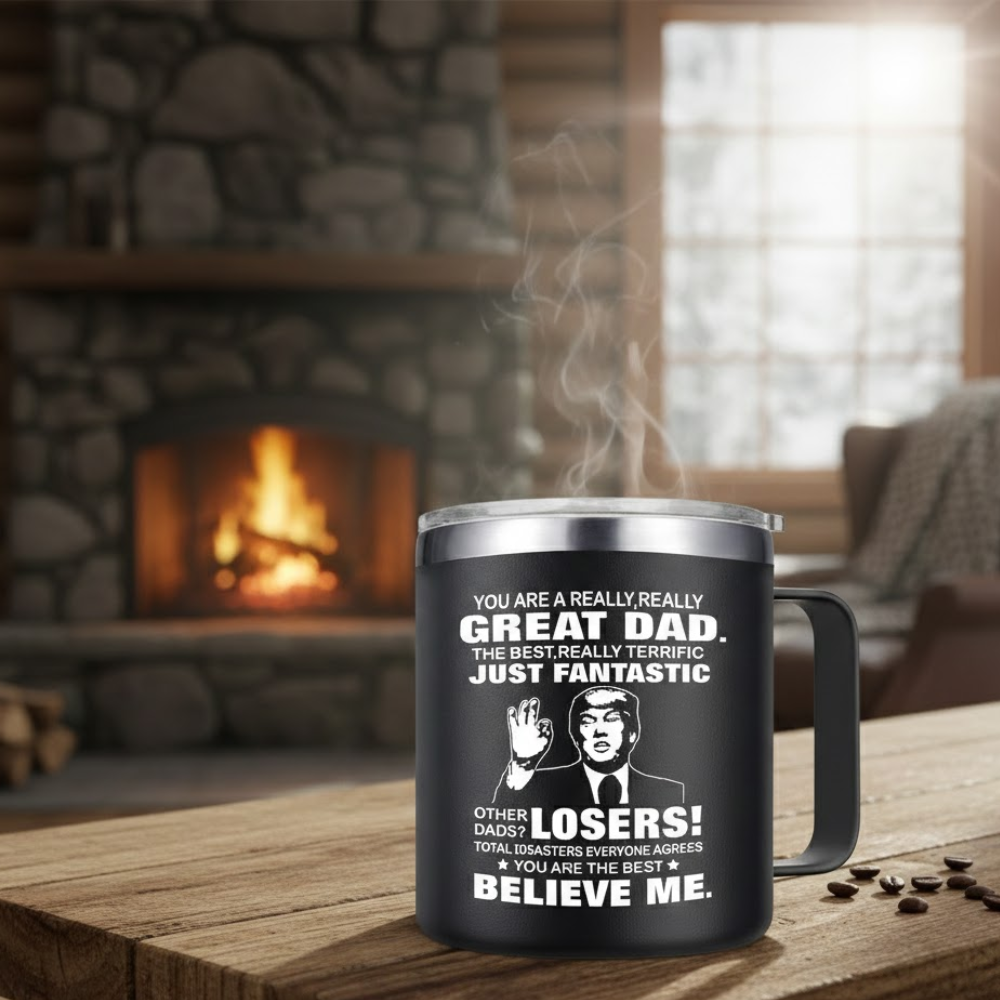 14 oz Ceramic Really Great Dad Coffee Mug Funny Gift Drinkware