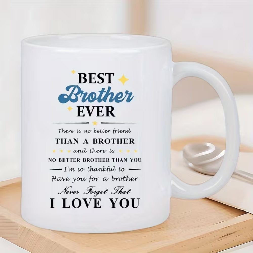 Best Brother Ever Insulated Ceramic Coffee Mug 