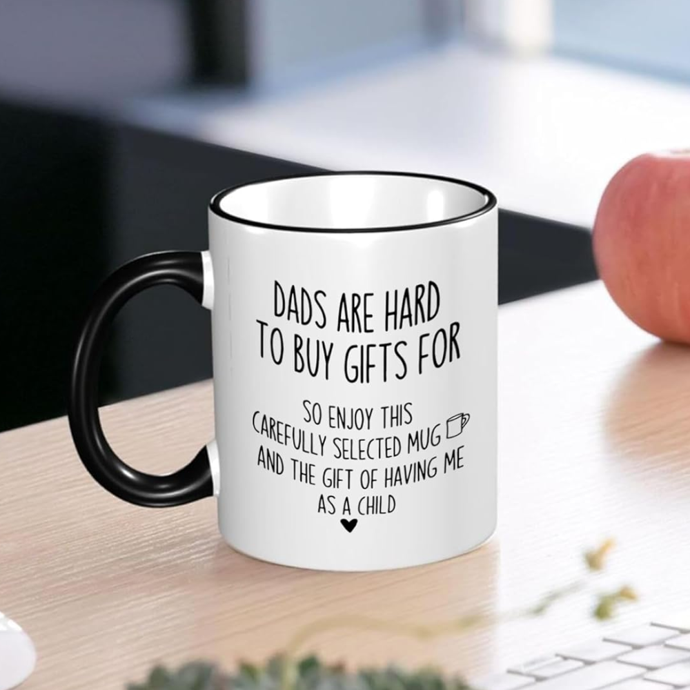 Ceramic Best Dad Ever Coffee Mug Gift Drinkware