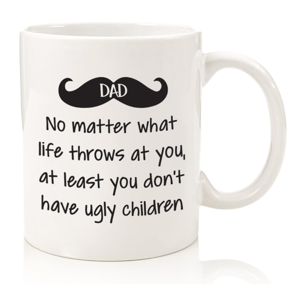 Ceramic Best Dad Ever Coffee Mug Novelty Drinkware
