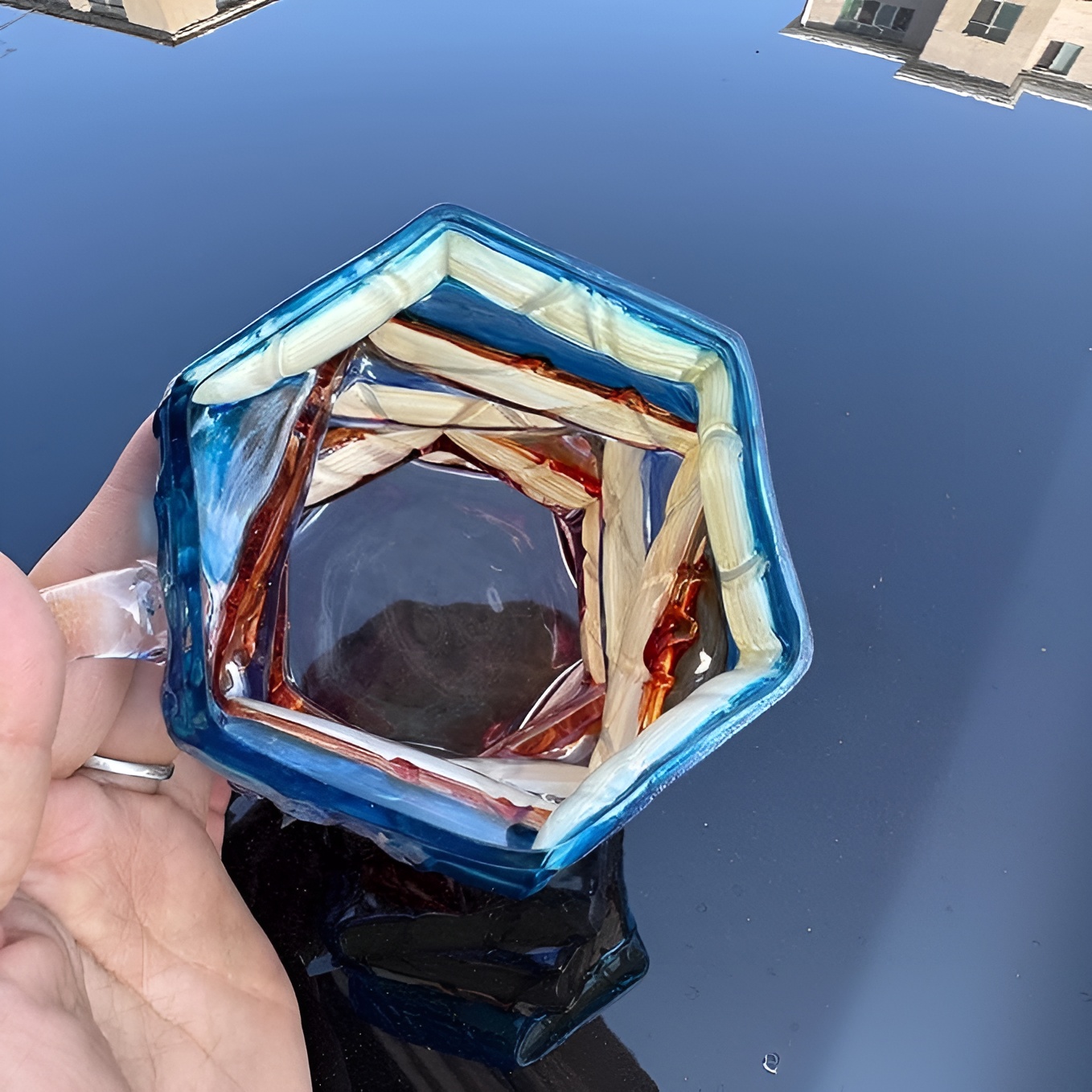 Painted Book Theme Glass Coffee Mug For Readers