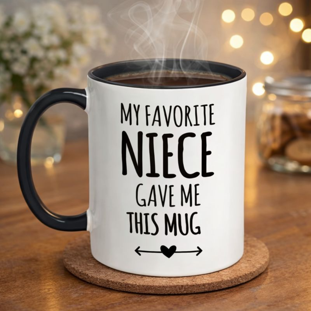 11 oz Ceramic Coffee Mug for Aunt or Uncle Gift Drinkware 1pc