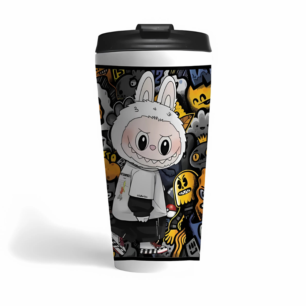 Labubu Streetwear Graffiti Mug-Mineral Mug