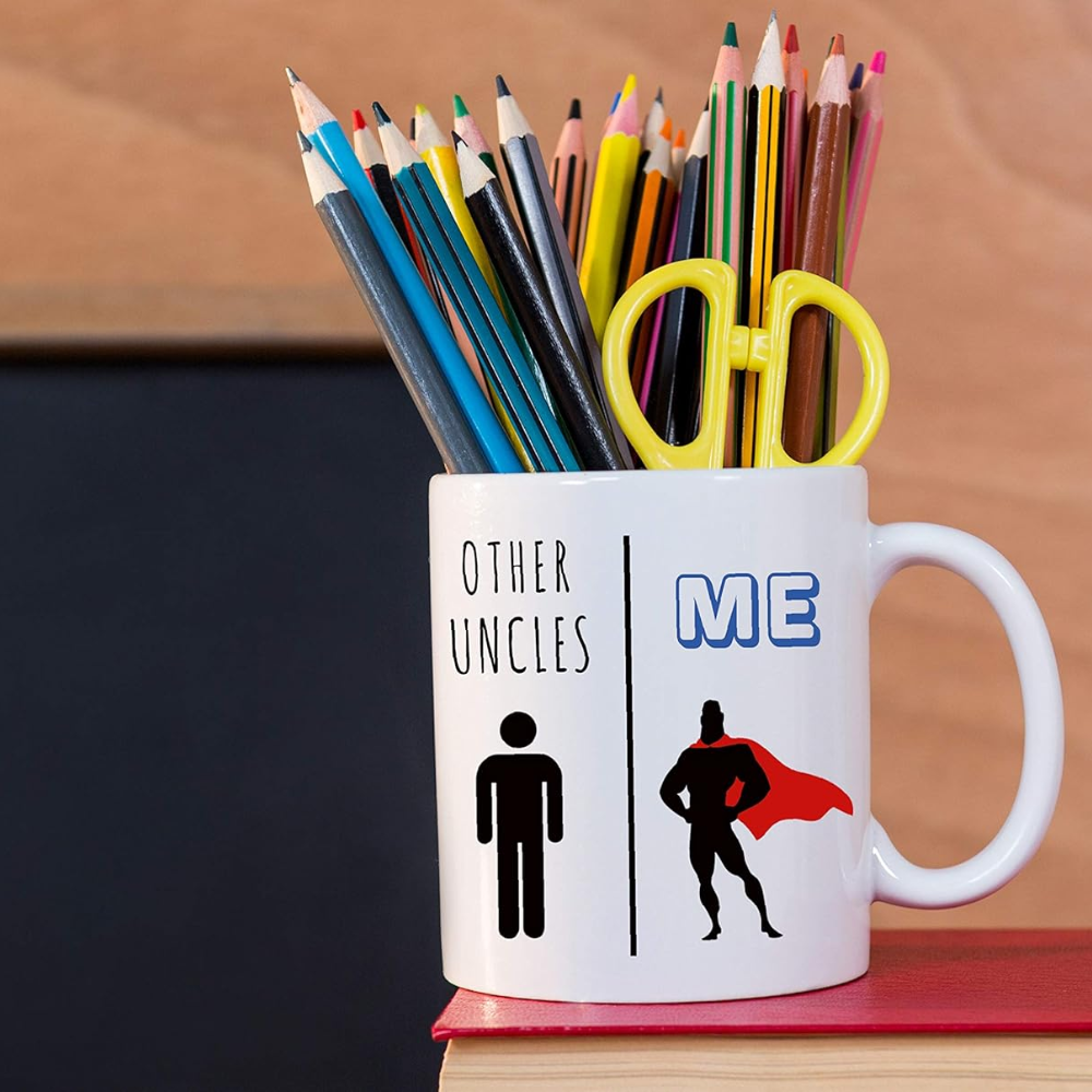 Ceramic Funny My Uncle vs Other Uncles Coffee Mug Novelty Drinkware