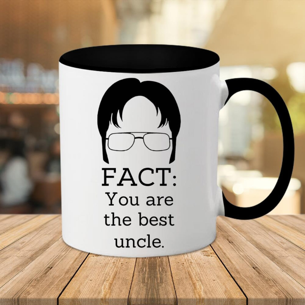 Ceramic Funny Uncle Facts Coffee Mug Novelty Drinkware