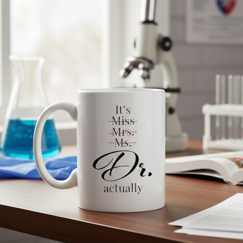 11 oz Ceramic Women Doctor Quote Coffee Mug Drinkware