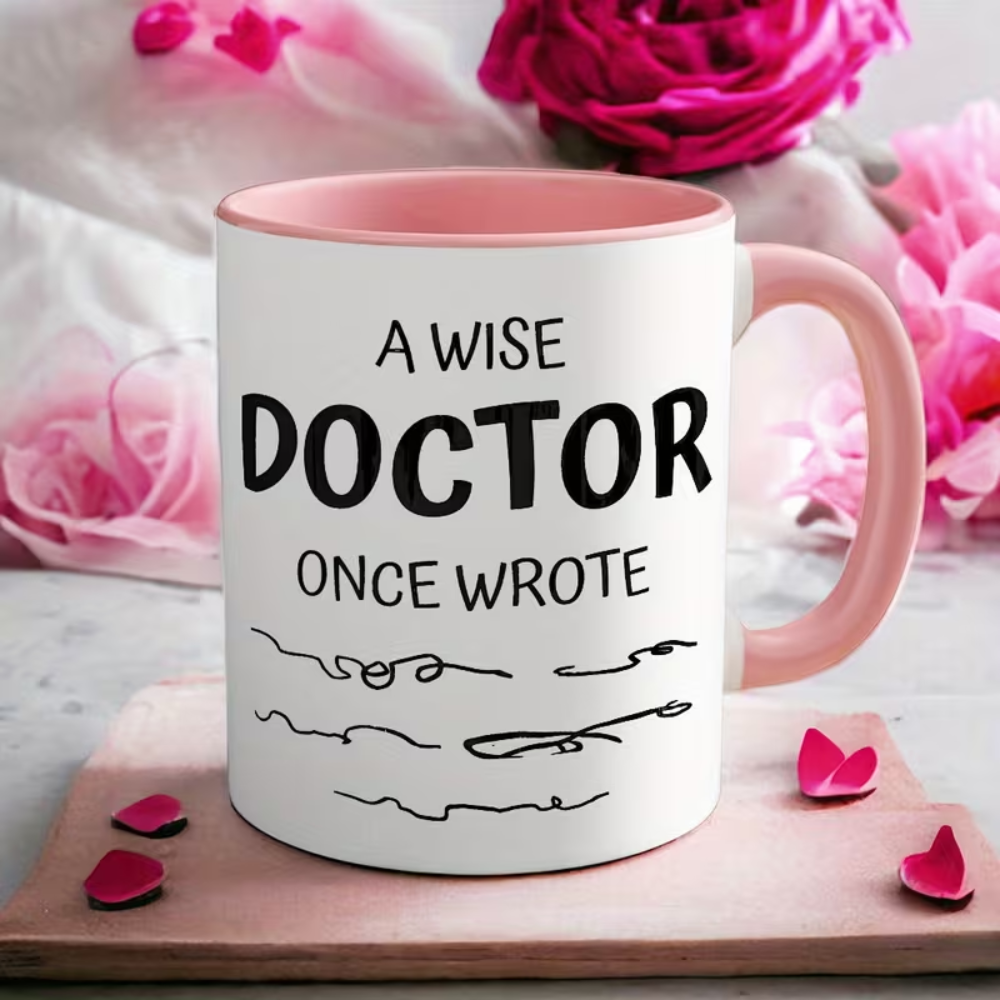 11 oz Ceramic Doctor Quote Coffee Mug Drinkware 1pc