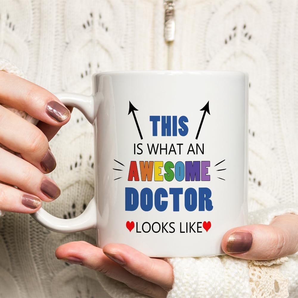 11 oz Ceramic Awesome Doctor Coffee Mug Appreciation Drinkware