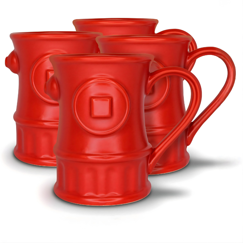 Fire Hydrant Coffee Mug Unique Firefighter Inspired Gift Coffee Cup