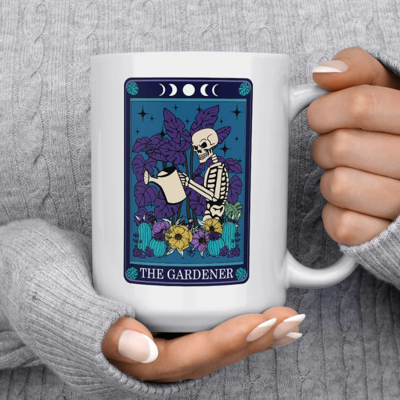 The Gardener Tarot Card Mug