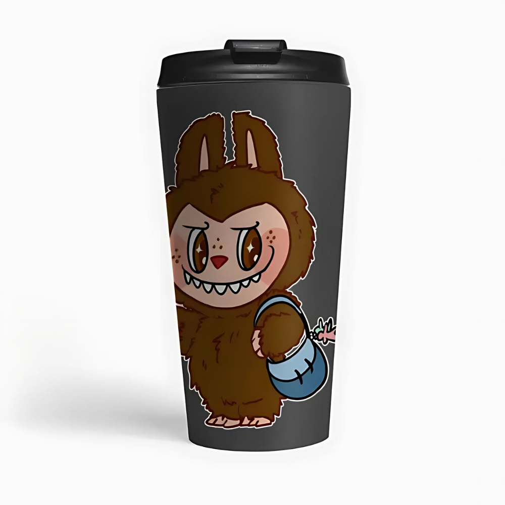 Labubu Brown Mug-Mineral Mug