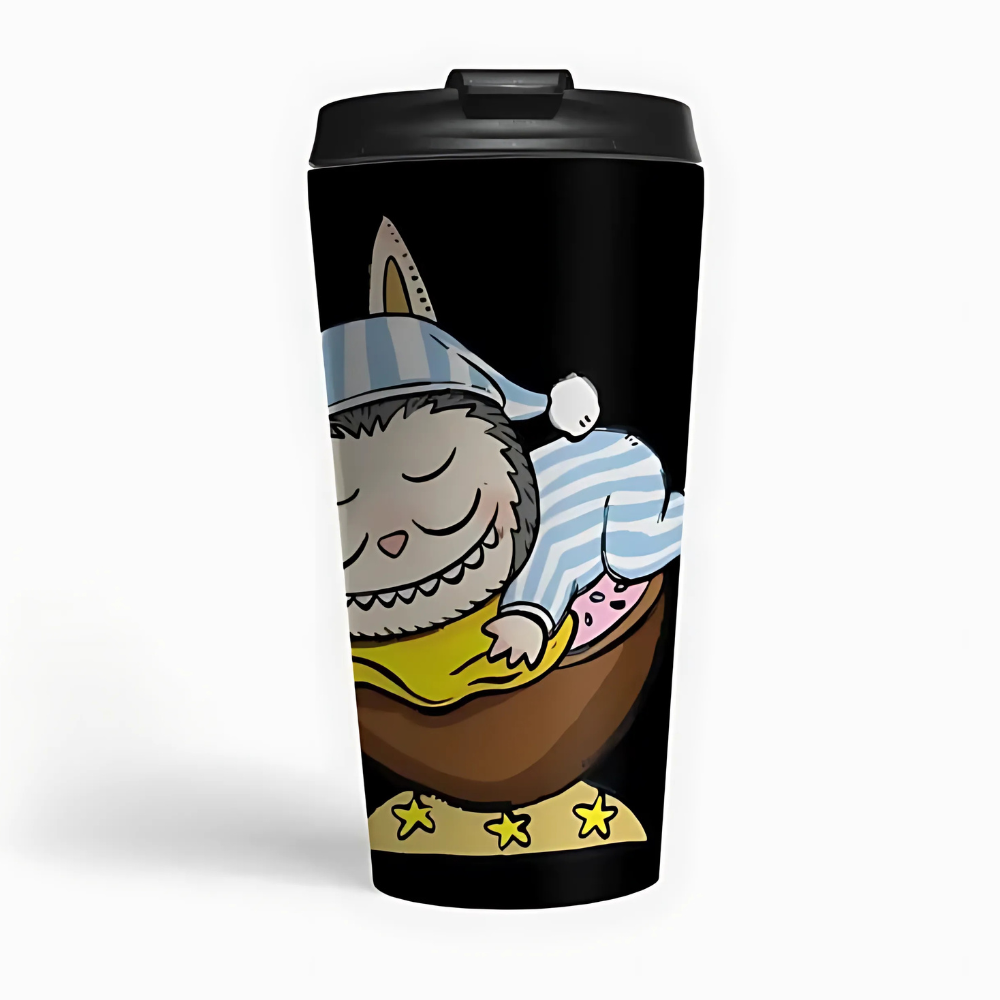 Labubu Sleepy Time Mug-Mineral Mug