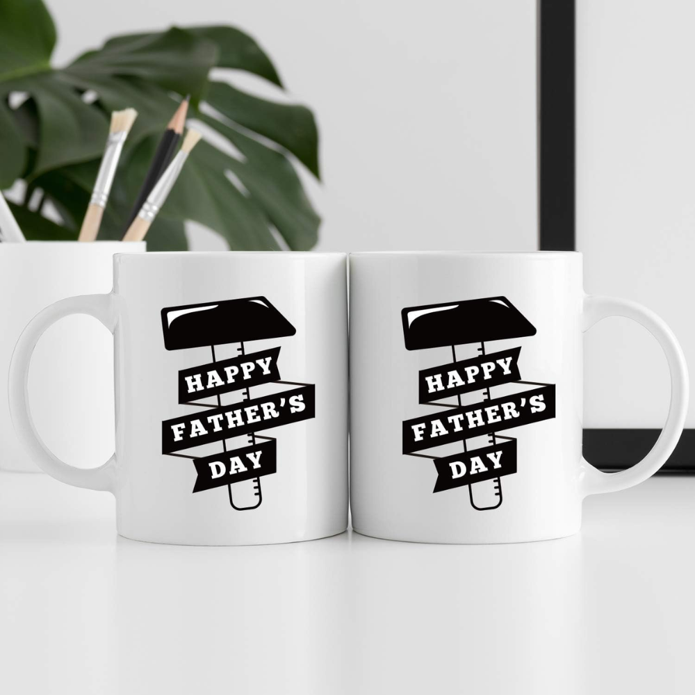 Ceramic Dad Mugs, Cute Coffee Mugs, Trendy and Humorous Ceramic Mugs, Dad''s Coffee Mug, Creative Tools Pattern, Novelty Coffee Mugs for a Heartwarming Brew Experience (Dad''s gift)