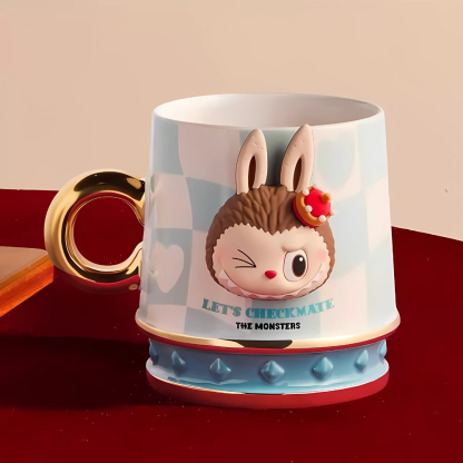Labubu Checkmate Designer Mug-Mineral Mug