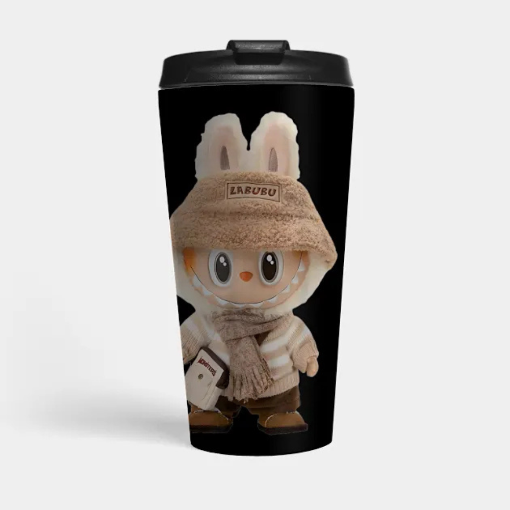 Labubu Classic Pose Fun Labubu Lover Gifts Mug-Mineral Mug