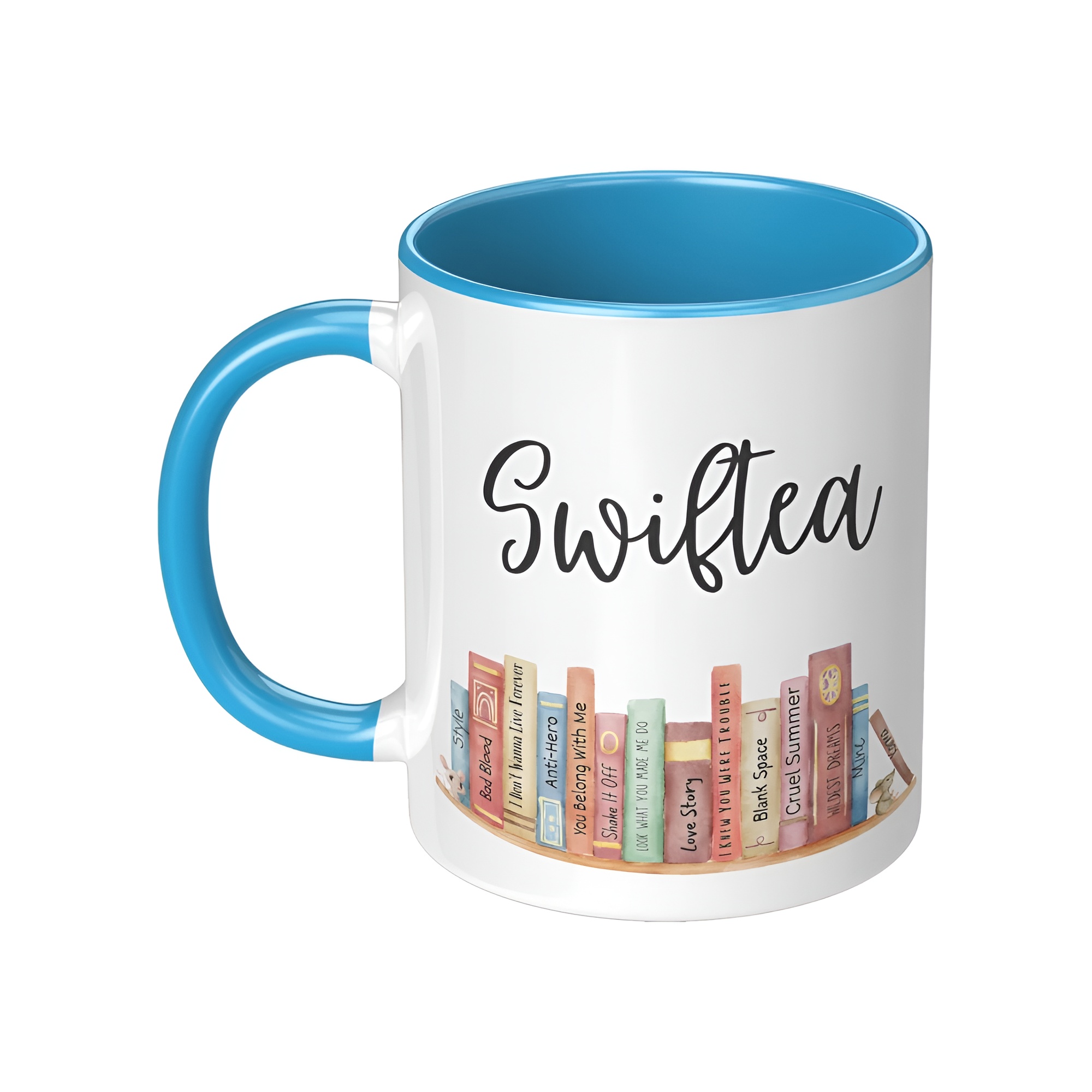 Swiftea Printed Ceramic Mug Colored Interior