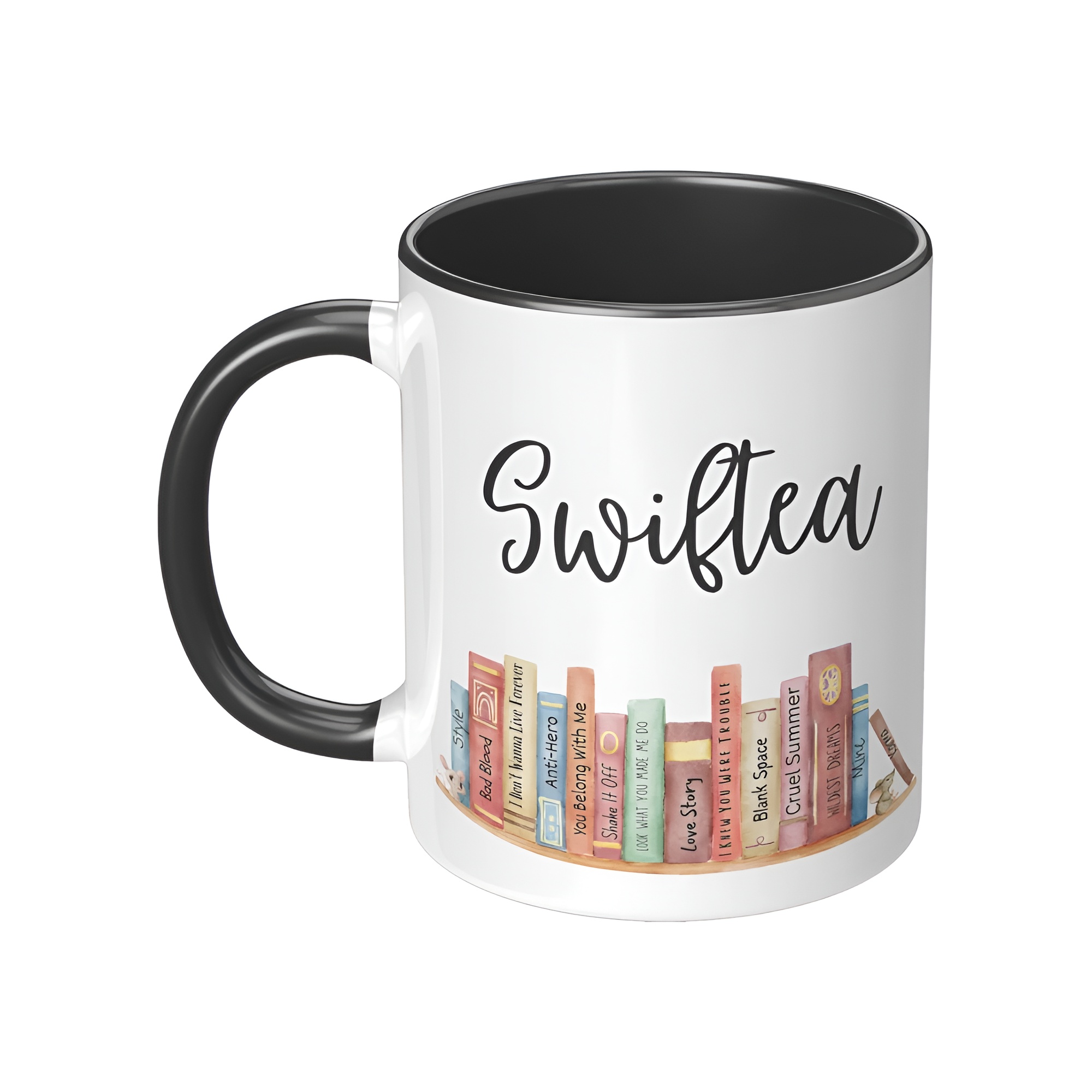 Swiftea Printed Ceramic Mug Colored Interior