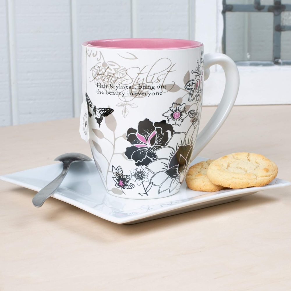 Mark My Words Hair Stylist Mug, 4-3/4-Inch, 20-Ounce Capacity