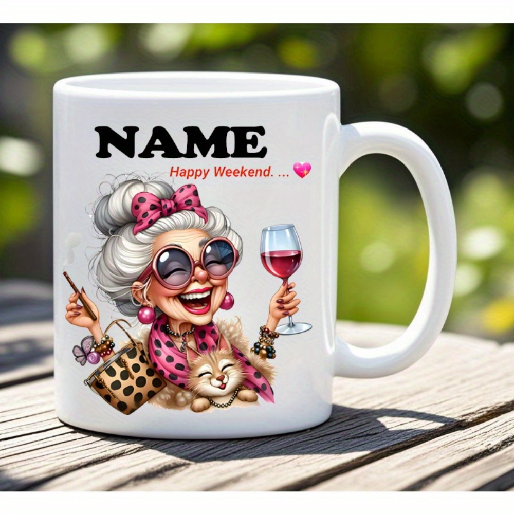 Personalized Grandma Coffee Mug