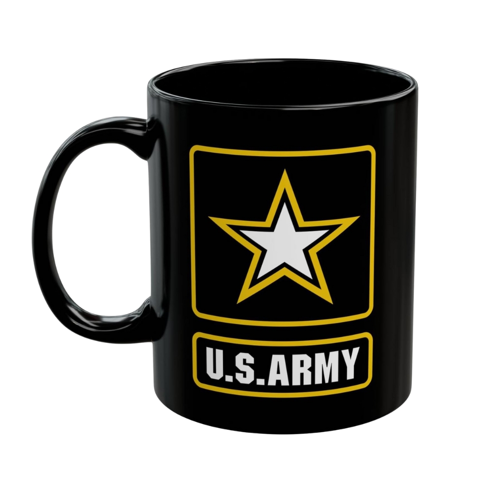U.S. Army Coffee Mug (Black, 11oz)