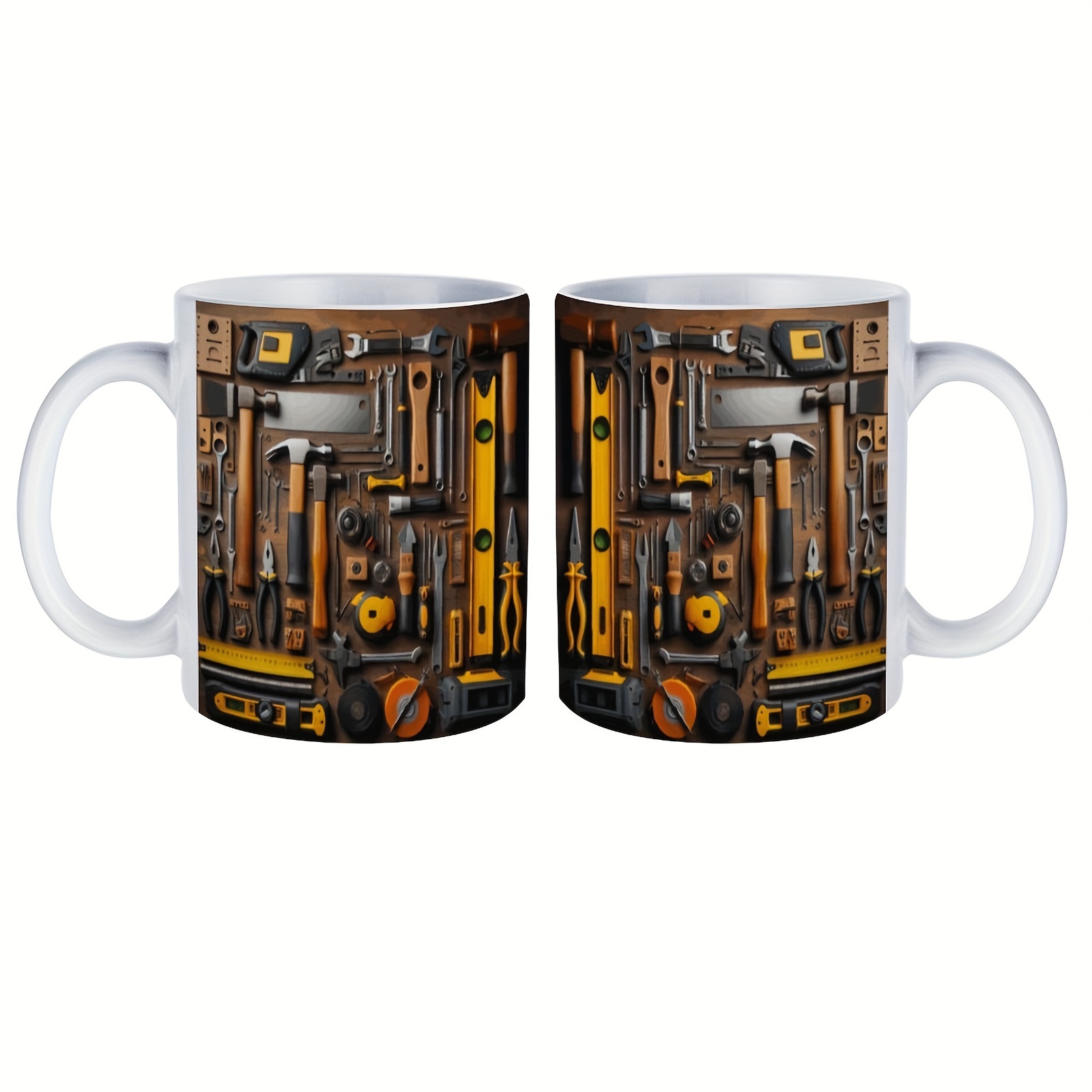 This 11 Ounce Ceramic Tool 3D Printed Coffee Mug Is an Insulated