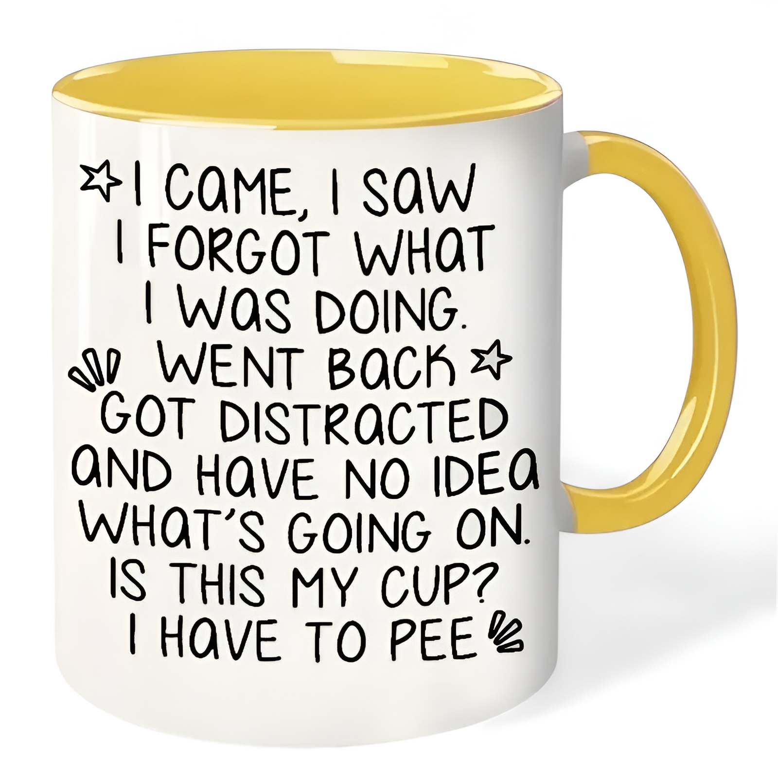 Funny Quote Ceramic Coffee Mug For Home Use