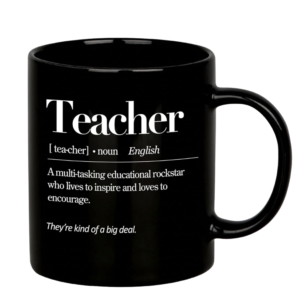 Teacher Definition Mug Teacher Gifts Appreciation Gifts from Students