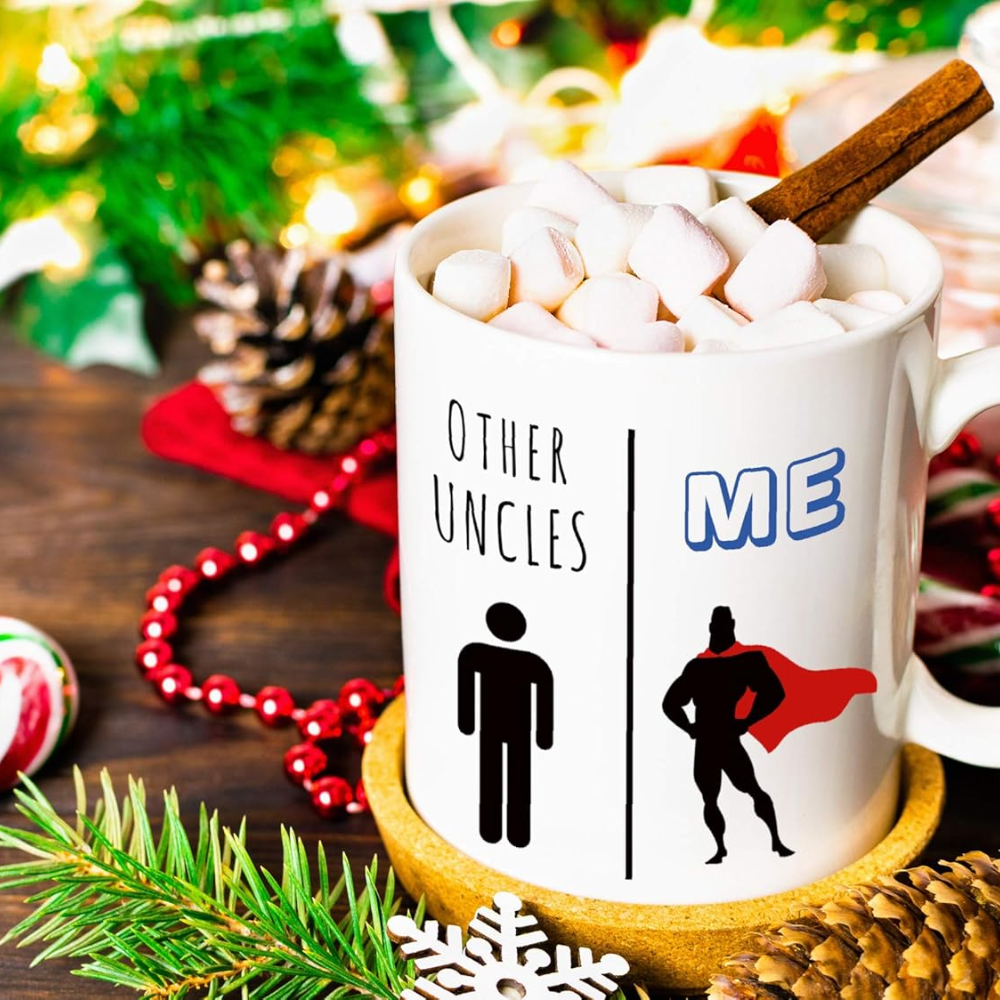 Ceramic Funny My Uncle vs Other Uncles Coffee Mug Novelty Drinkware
