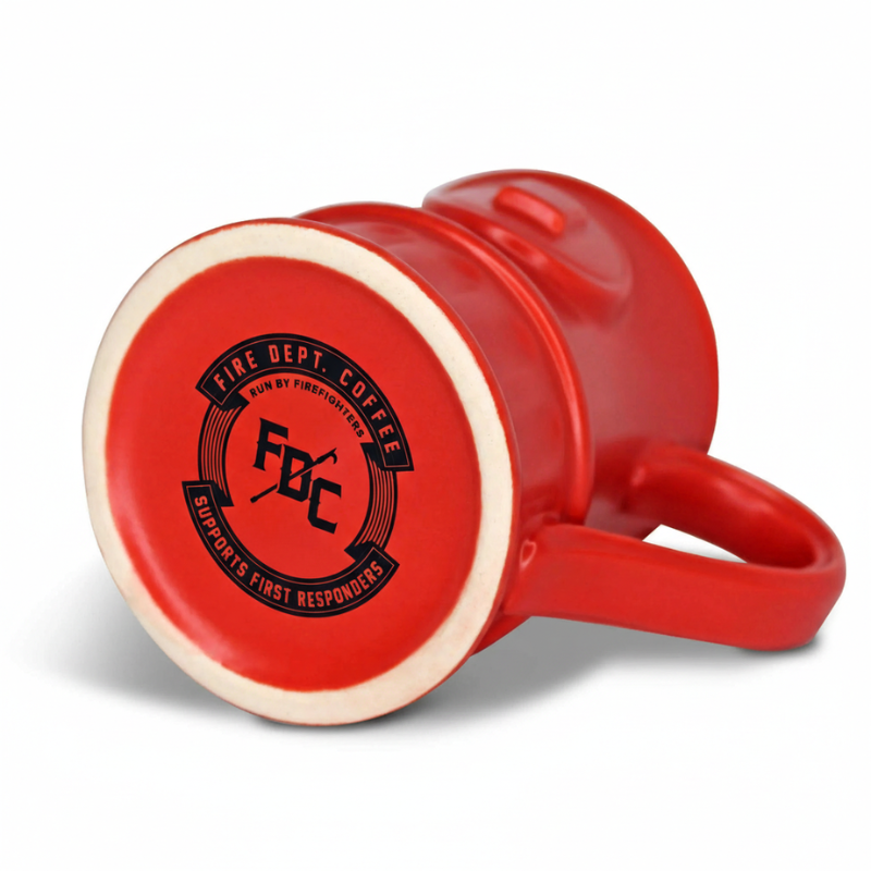Fire Hydrant Coffee Mug Unique Firefighter Inspired Gift Coffee Cup