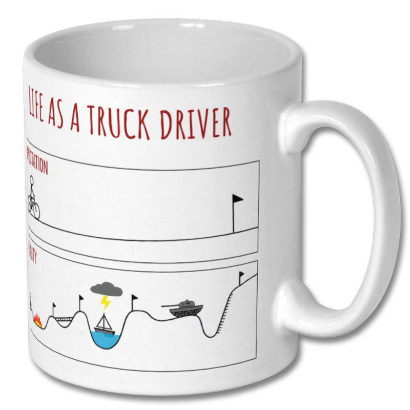 Expectations Vs Reality Truck Driver Funny Gift Truck Driver Gift