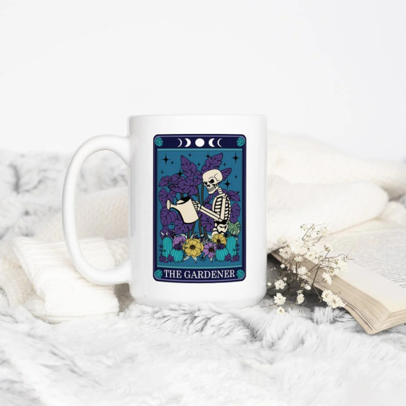 The Gardener Tarot Card Mug