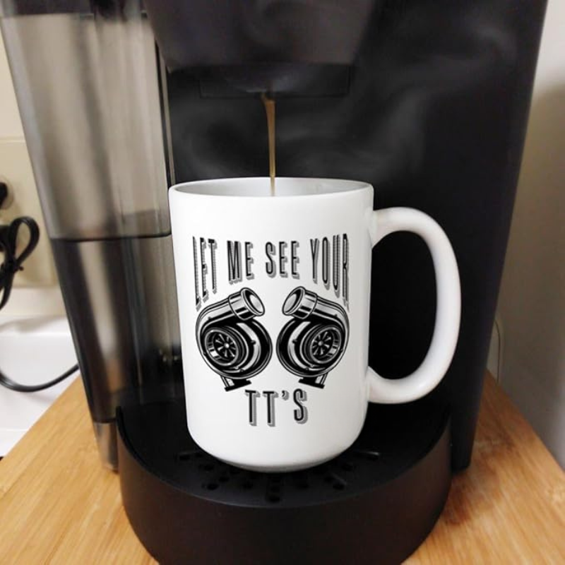 Piston Heartbeat Mechanic Printed Mug