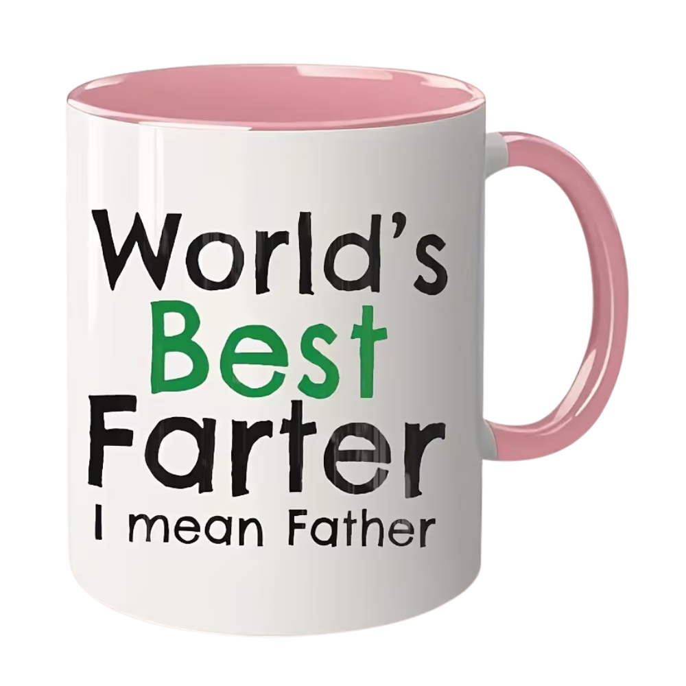 Ceramic Funny Coffee Mug for Dad Humorous Themed Drinkware 1pc