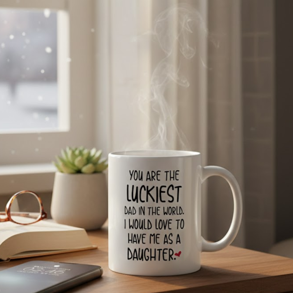 11 oz Ceramic Funny Dad Coffee Mug From Daughter Novelty Drinkware