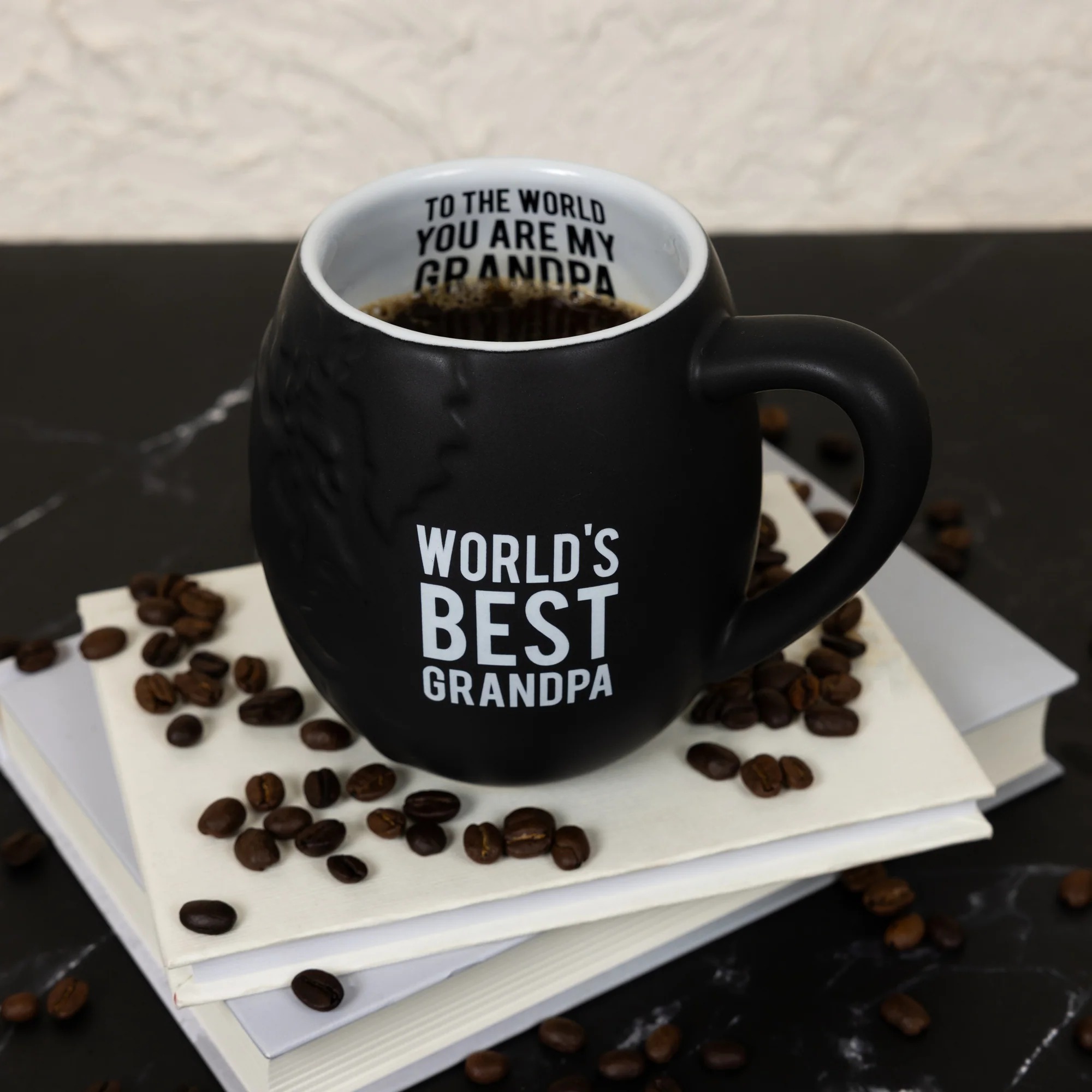 World's Best Grandpa 20 oz Embossed Mug
