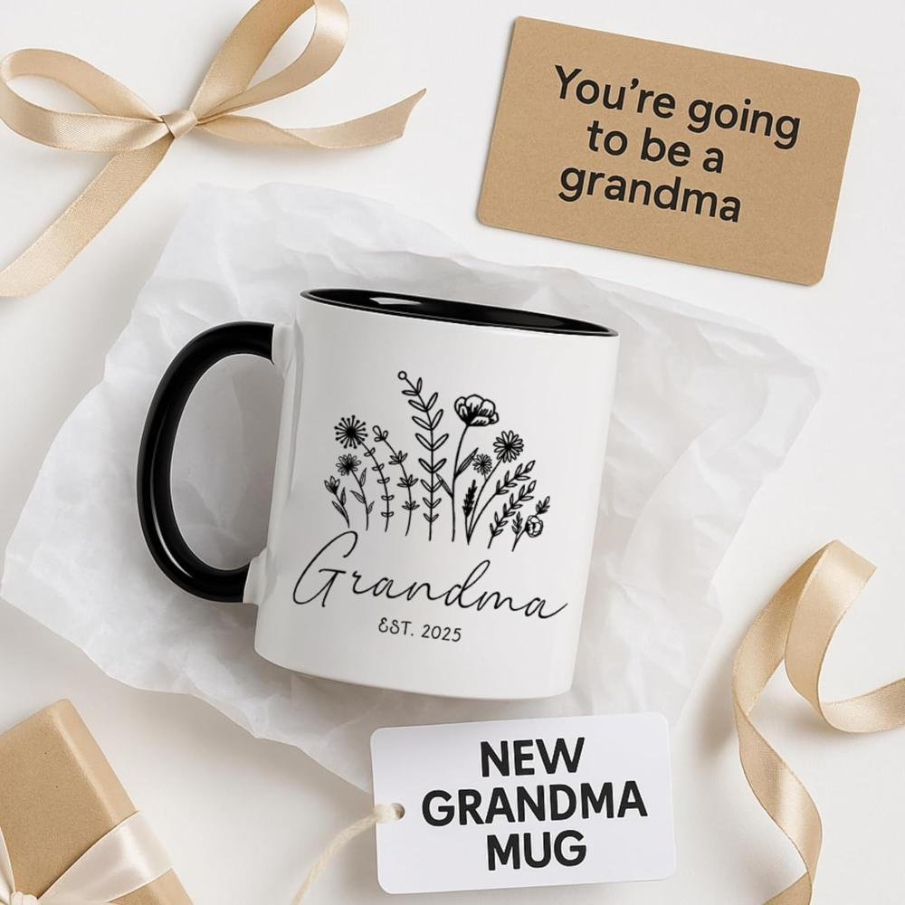 Promoted To Grandmas Mug