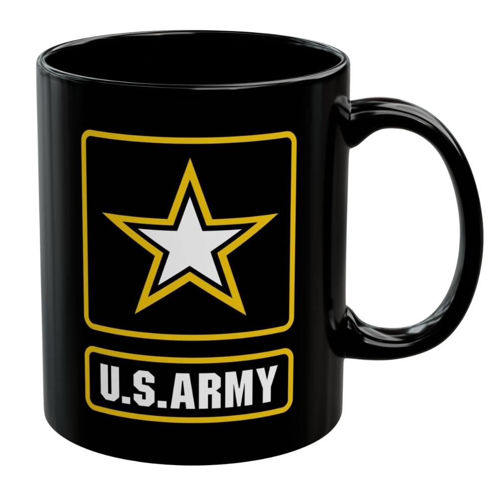 U.S. Army Coffee Mug (Black, 11oz)