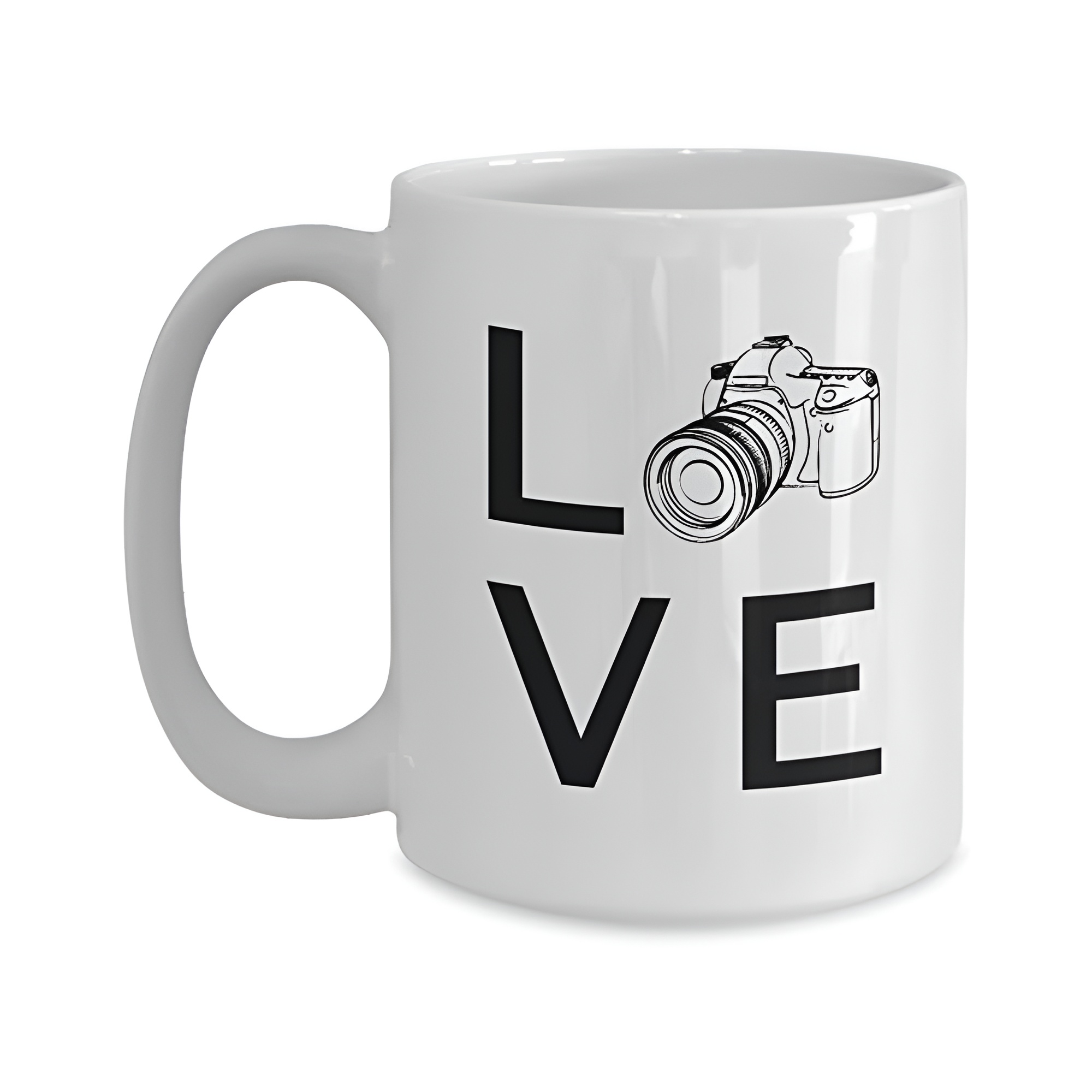 Photography Camera Graphic Ceramic Coffee Mug