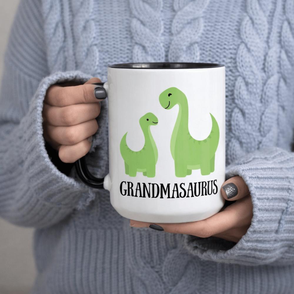 Grandmasaurus Mug Dinosaur Grandma Gift