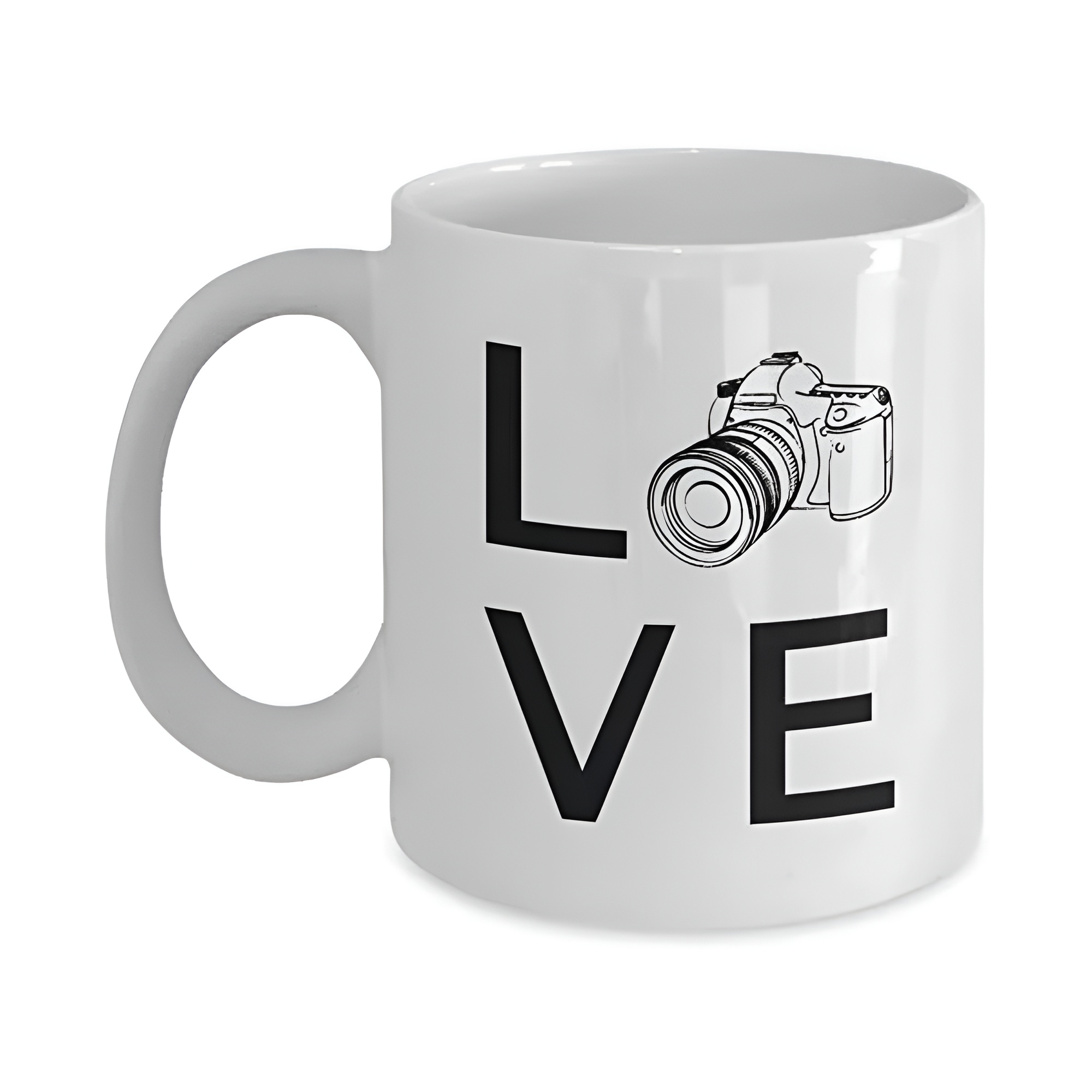 Photography Camera Graphic Ceramic Coffee Mug