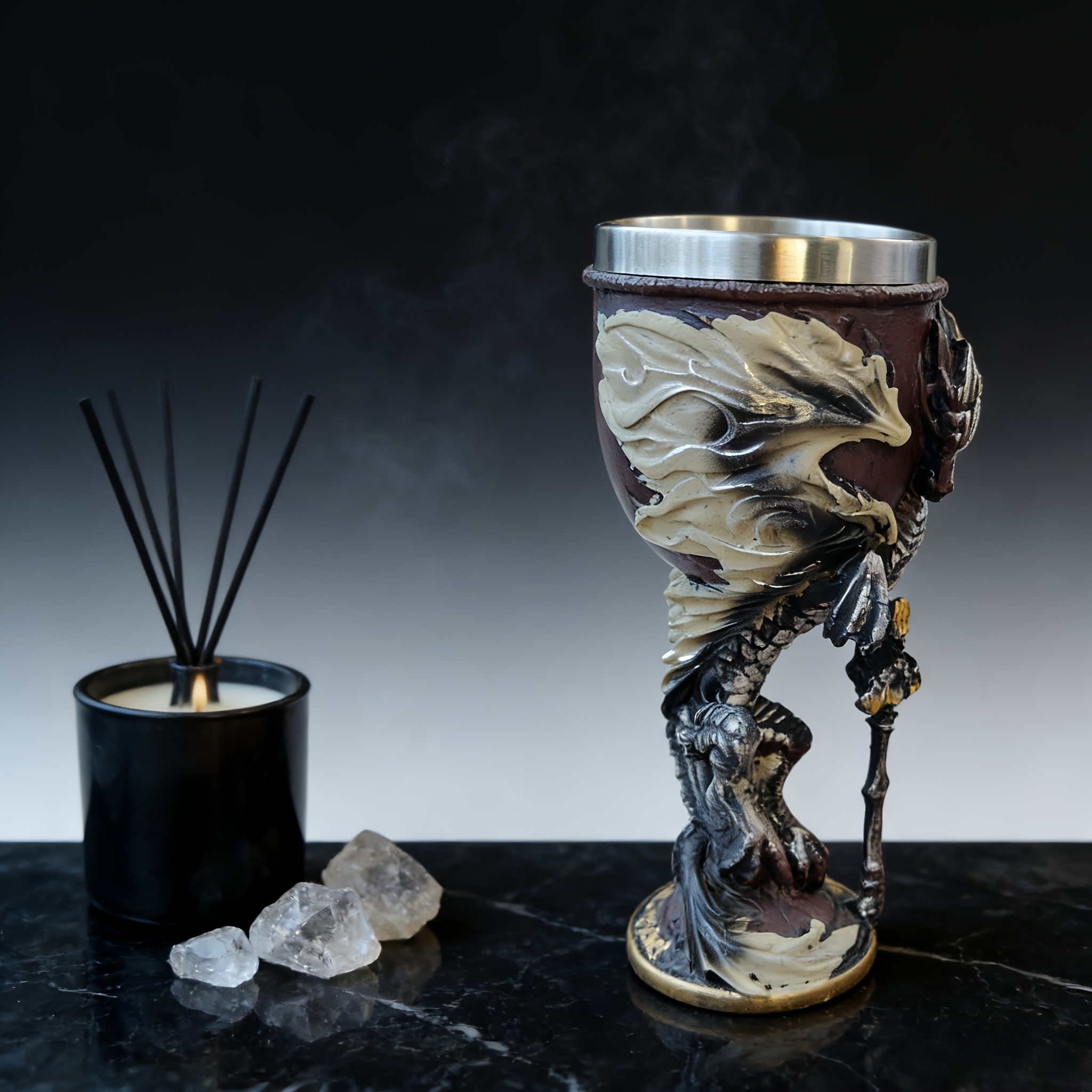 Medieval Dragon Wine Cup 7oz