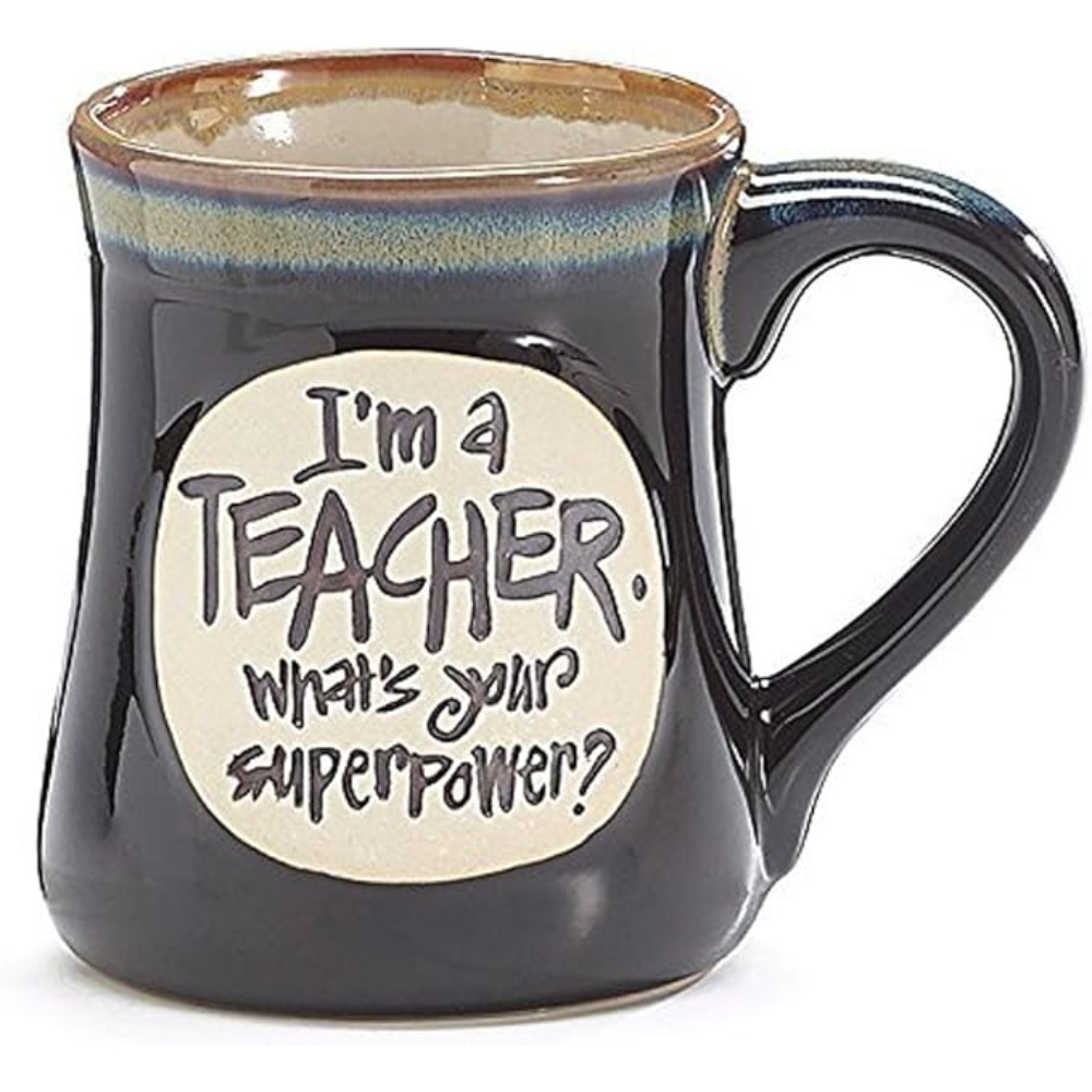 I'm a Teacher Superpower Deep Black