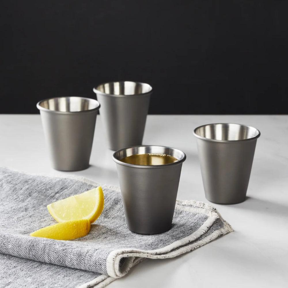 Gunmetal Stainless Steel Glasses-Mineral Mug