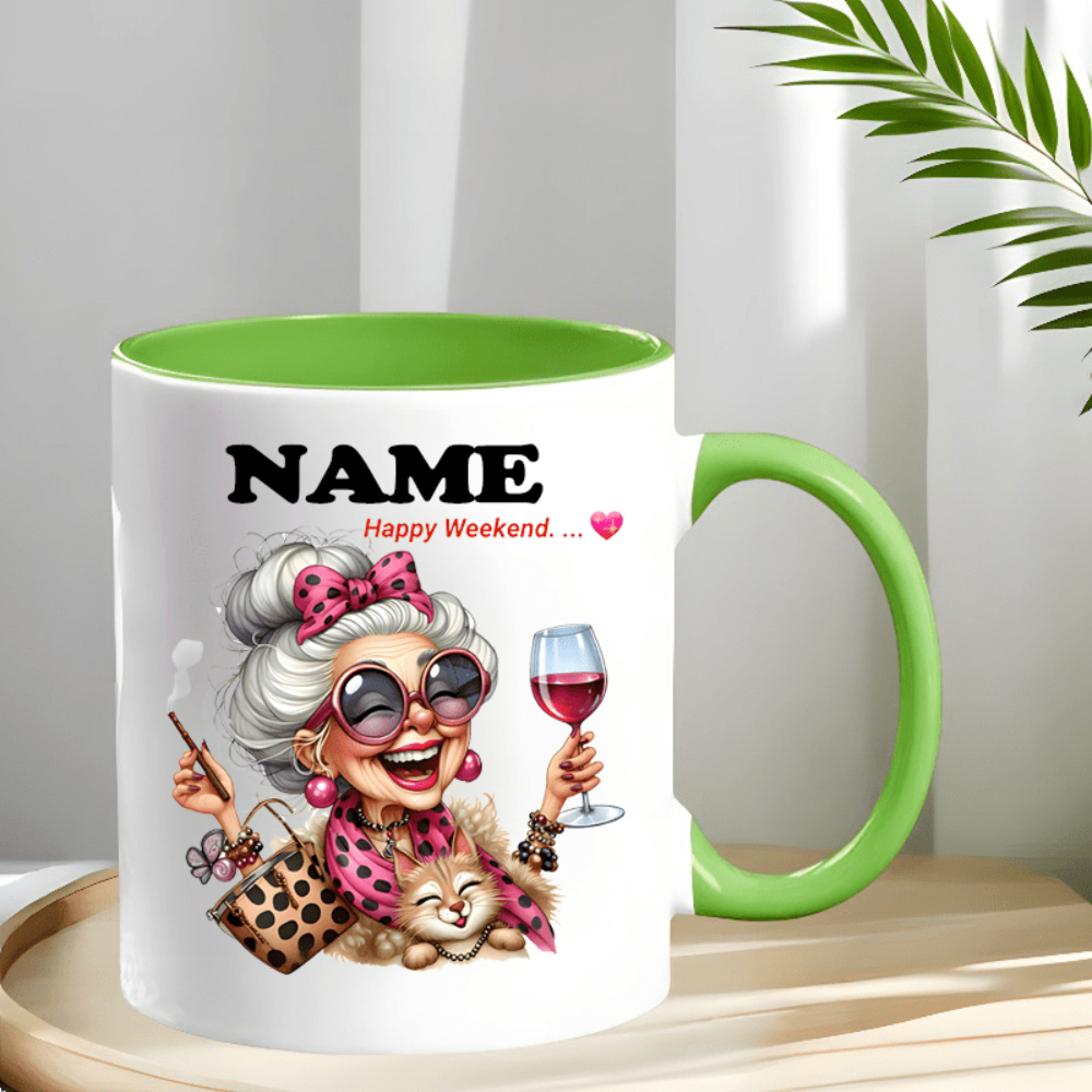Personalized Grandma Coffee Mug