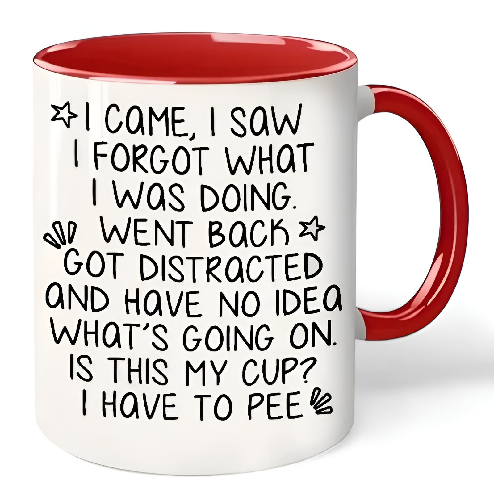Funny Quote Ceramic Coffee Mug For Home Use