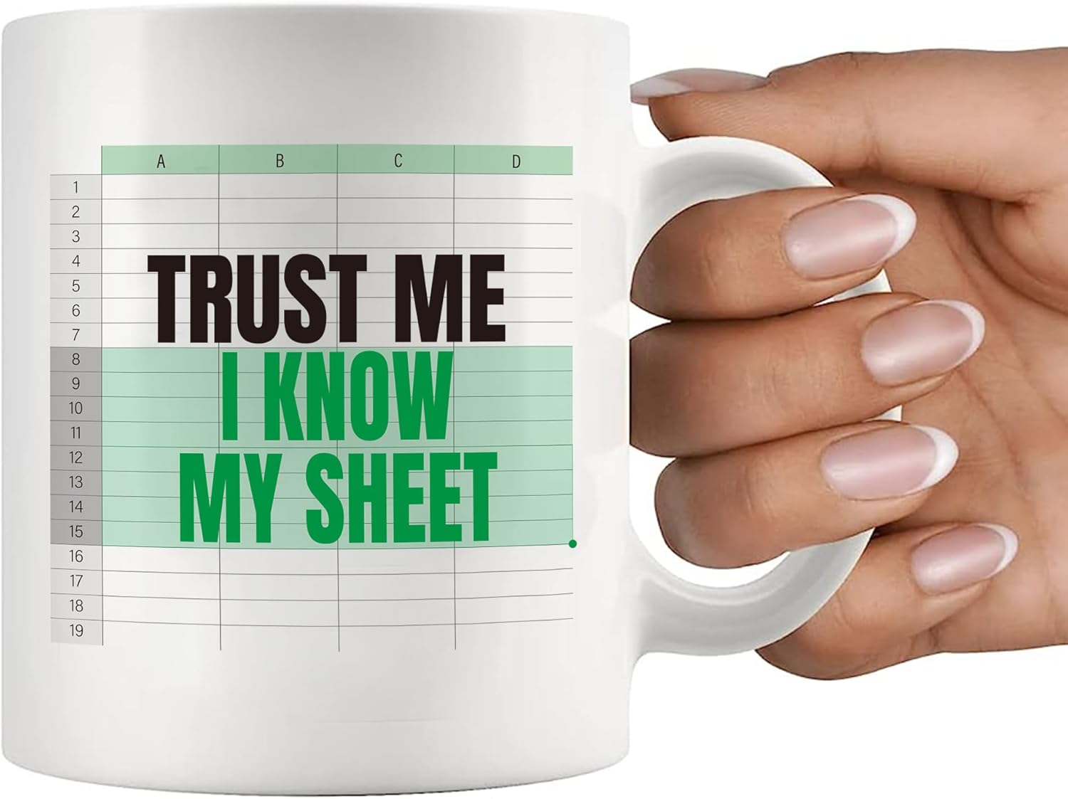 Accountant Gift Coffee Mug CPA Bookkeeper Banking and Data Analyst Cup