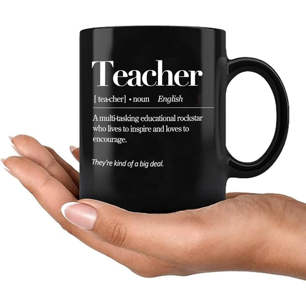 Teacher Definition Mug Teacher Gifts Appreciation Gifts from Students