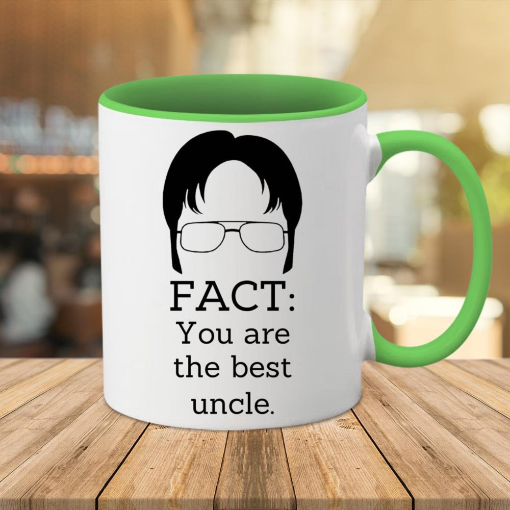 Ceramic Funny Uncle Facts Coffee Mug Novelty Drinkware