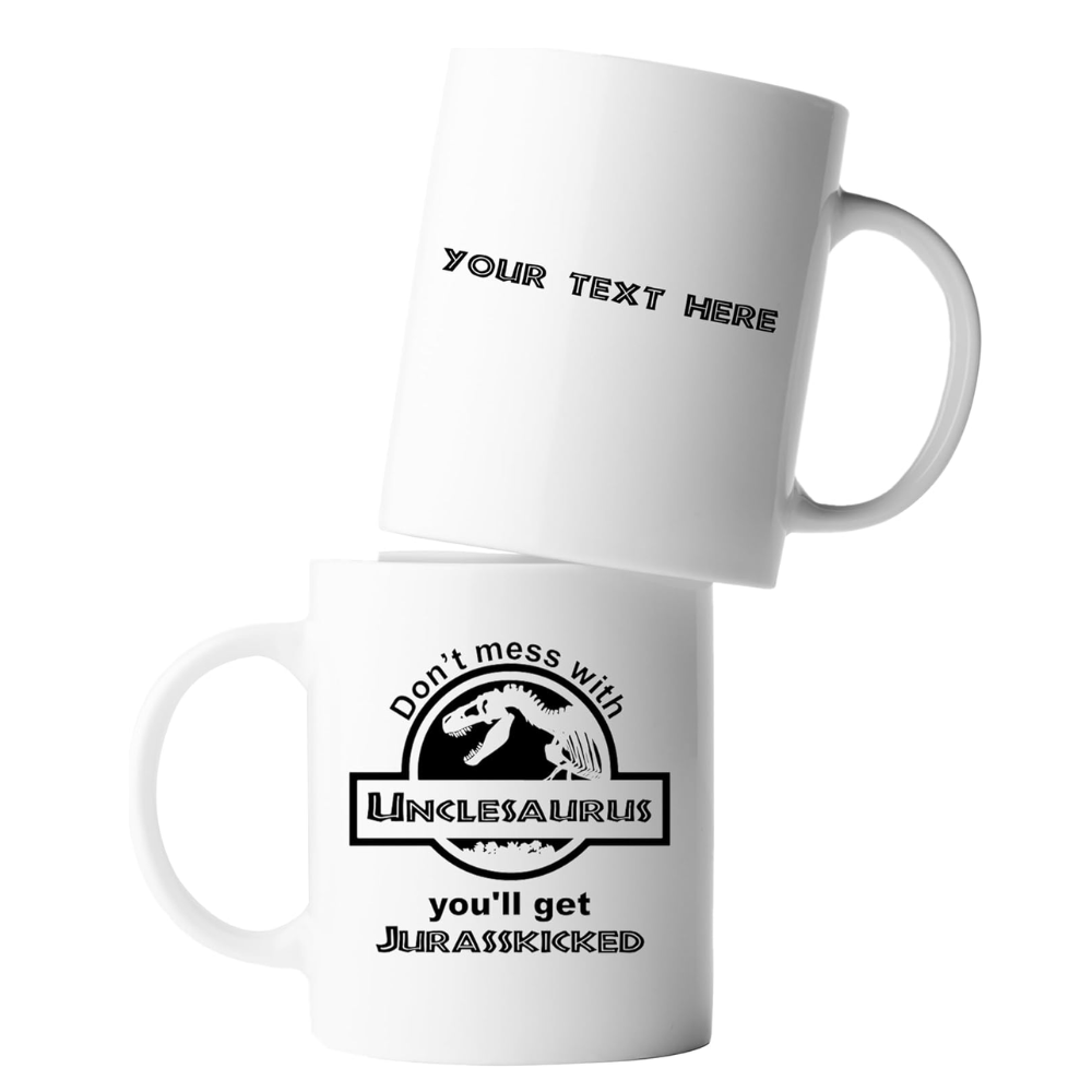 11 oz Ceramic Unclesaurus Funny Coffee Mug Novelty Drinkware