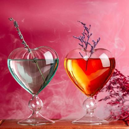 2 Pack Cocktail Glasses With Straws – Drinkware for Every Occasion-Mineral Mug